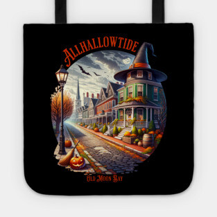 Allhallowtide Witchy Town Tote