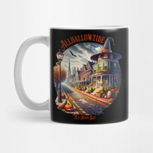 Allhallowtide Witchy Town Mug