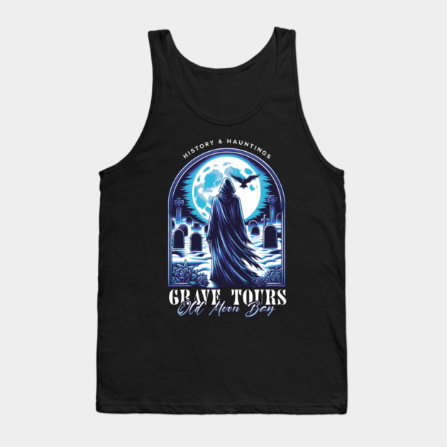 Grave Tours, Old Moon Bay Tank Top by H. R. Sinclair