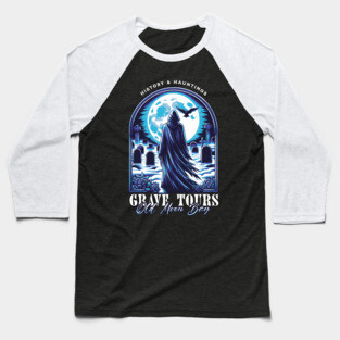 Grave Tours, Old Moon Bay Baseball T-Shirt