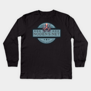 Noden's Net Seafood Restaurant Kids Long Sleeve T-Shirt