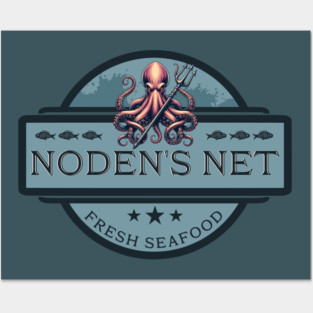 Noden's Net Seafood Restaurant Posters and Art