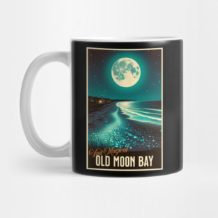 Vintage Old Moon Bay Poster Mug