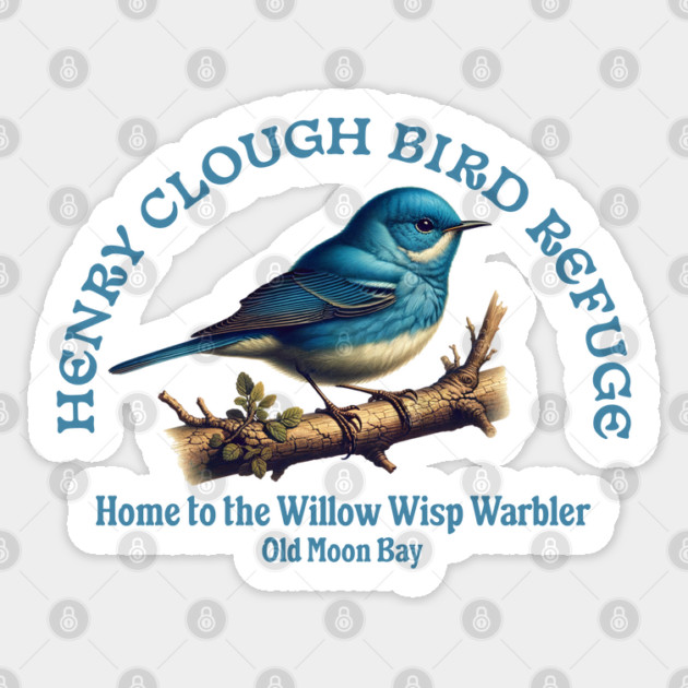 Clough Bird Refuge Sticker by H. R. Sinclair