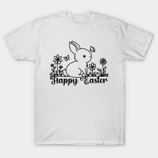 Easter Bunny Doodle T-Shirt