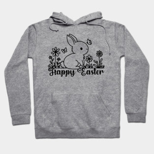 Easter Bunny Doodle Hoodie