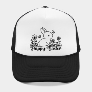 Easter Bunny Doodle Hat