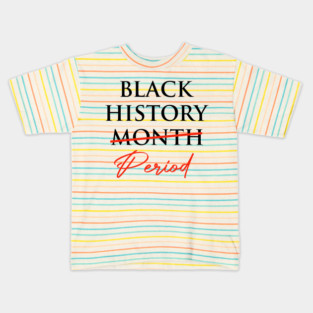 black history month 2025 Kids T-Shirt