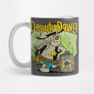 Deputy Dawg 1960 Vintage Mug