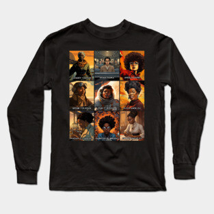 Great Women of Black History Long Sleeve T-Shirt