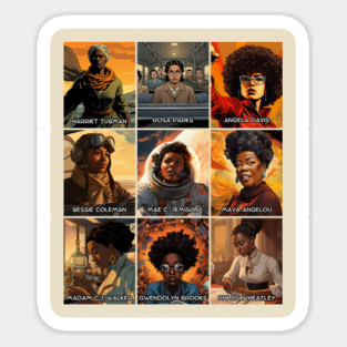 Great Women of Black History Magnet