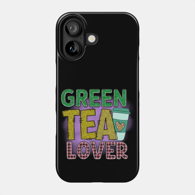 Green tea First: Fuel for the Daily Grind Phone Case by Steve