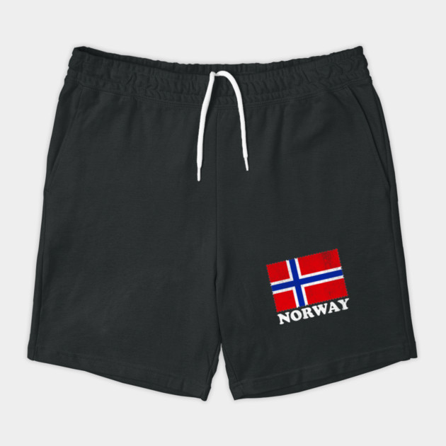 Vintage Norway Flag Distressed Travel Design by AZEERTEE