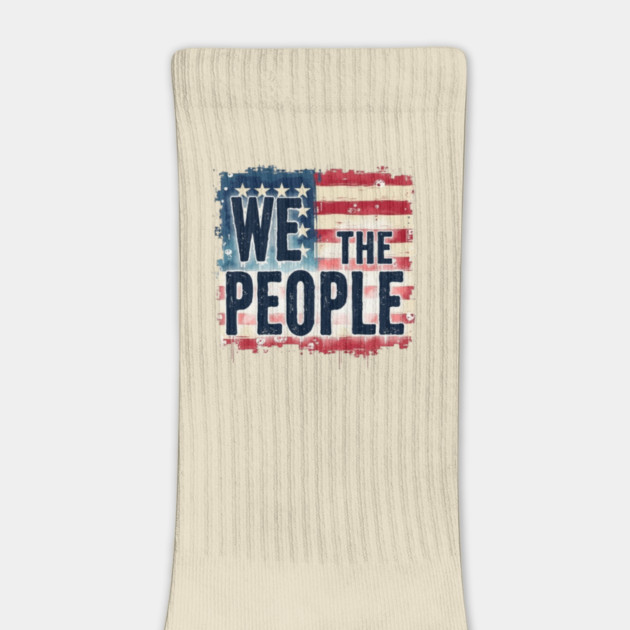 We the People with distressed flag by David's Store 3