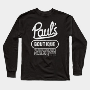 Paul's Boutique Distressed Long Sleeve T-Shirt