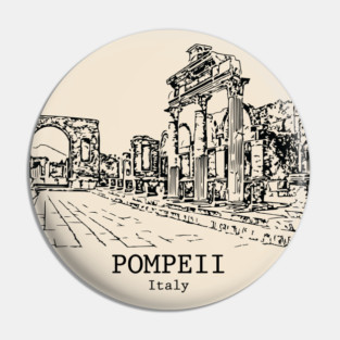 Pompeii - Italy Pin