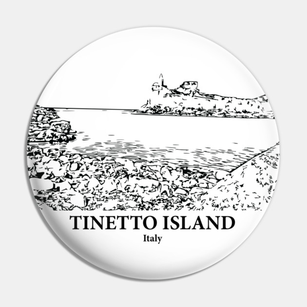 Tinetto Island - Italy Pin by Lakeric