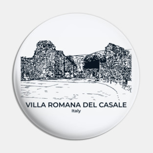 Villa Romana del Casale - Italy Pin
