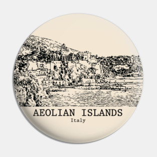 Aeolian Islands - Italy Pin