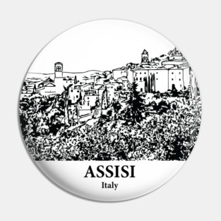 Assisi - Italy Pin