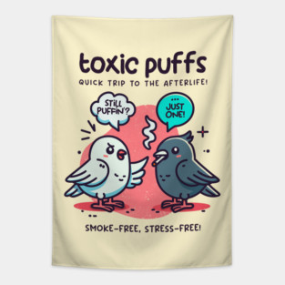 TOXIC PUFFS Tapestry
