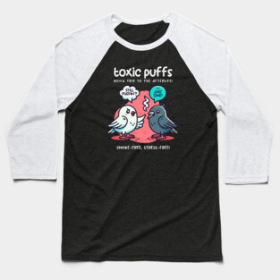 TOXIC PUFFS Baseball T-Shirt