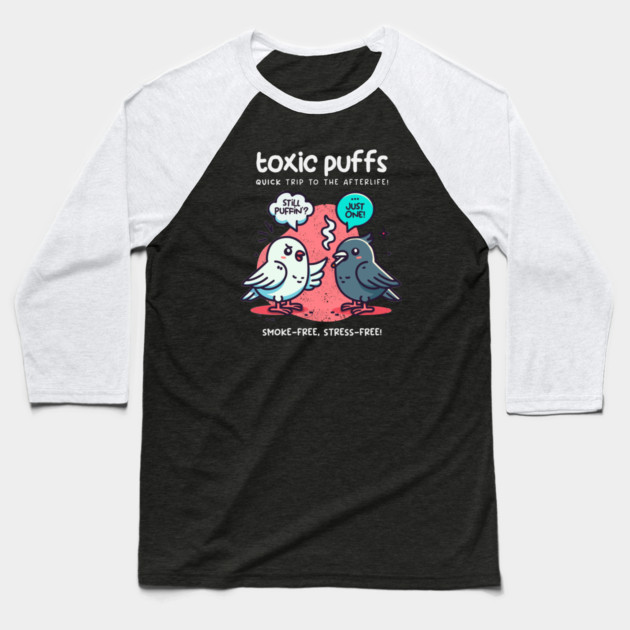 TOXIC PUFFS Baseball T-Shirt by Fabrik
