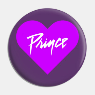 Prince Heart Purple (Limited) T-Shirt Pin