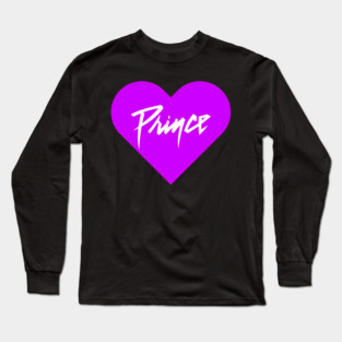 Prince Heart Purple (Limited) T-Shirt Long Sleeve T-Shirt