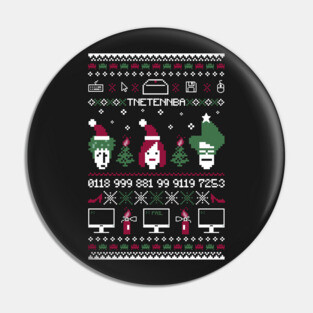 The Xmas Crowd Pin