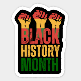 Black History Month Sticker