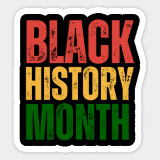 Black-History-Month Sticker
