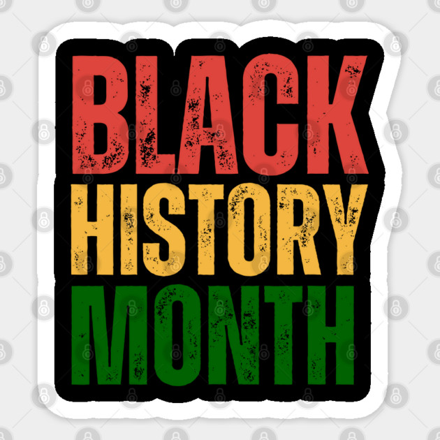 Black-History-Month Sticker by Creatifly Graphic Tees