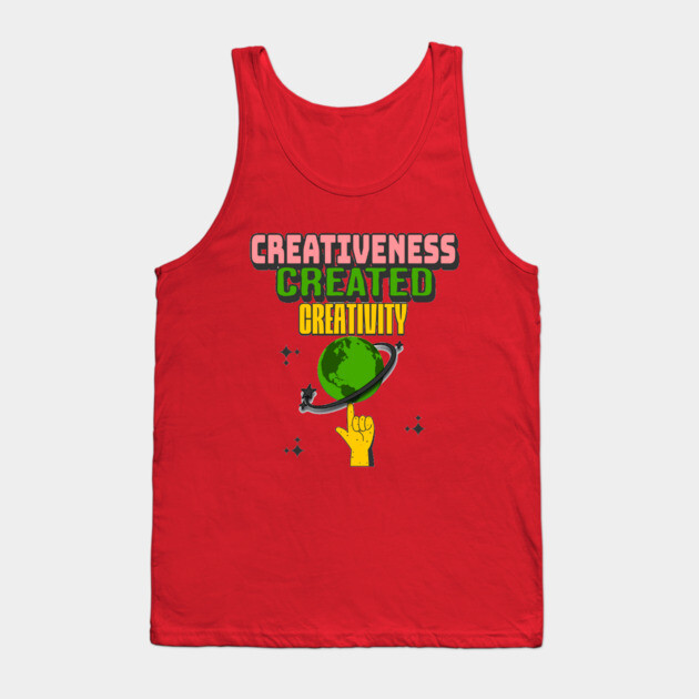 Divine Creation: Embracing God’s Gift of Creativity Tank Top by Rox