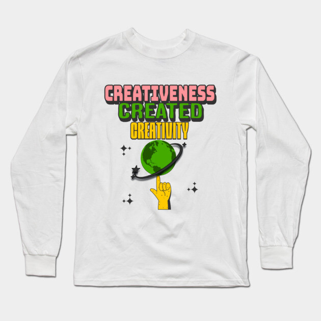 Divine Creation: Embracing God’s Gift of Creativity Long Sleeve T-Shirt by Rox
