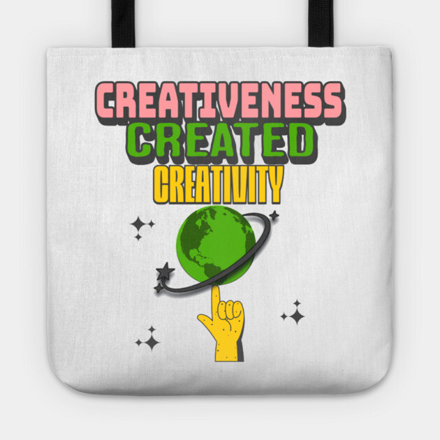 Divine Creation: Embracing God’s Gift of Creativity Tote by Rox