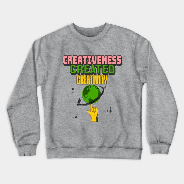 Divine Creation: Embracing God’s Gift of Creativity Crewneck Sweatshirt by Rox