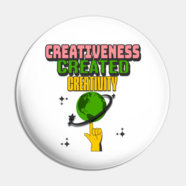 Divine Creation: Embracing God’s Gift of Creativity Pin by Rox