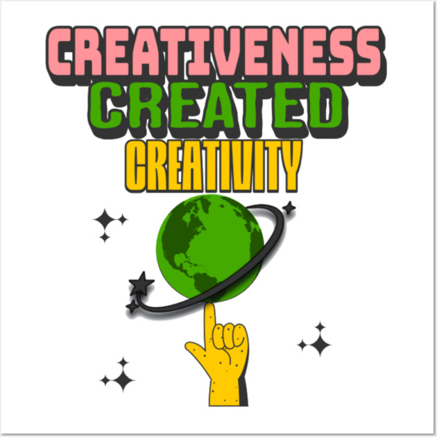 Divine Creation: Embracing God’s Gift of Creativity Wall Art by Rox