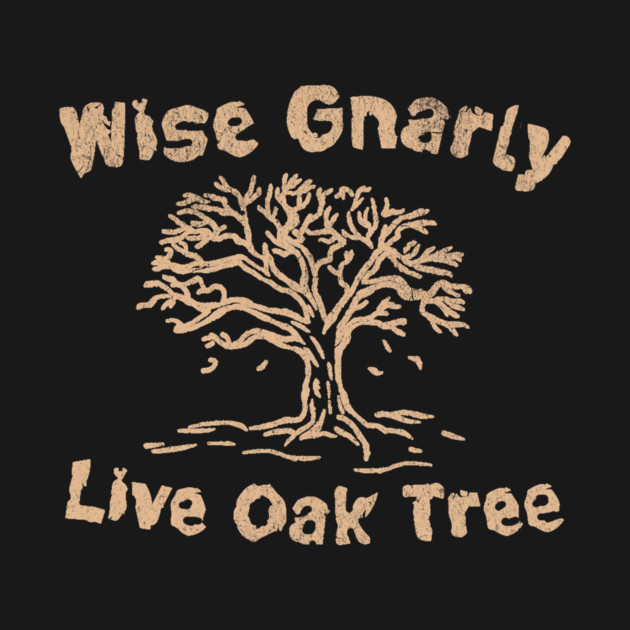 Wise Gnarly Live Oak Tree by DonWillisJrArt