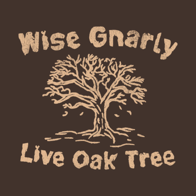 Wise Gnarly Live Oak Tree by DonWillisJrArt