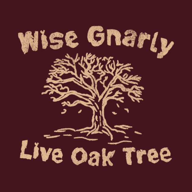 Wise Gnarly Live Oak Tree by DonWillisJrArt