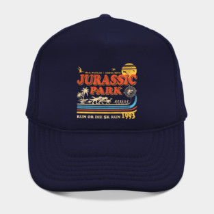 Dinosaur Park Run or Die 1993 Worn Hat