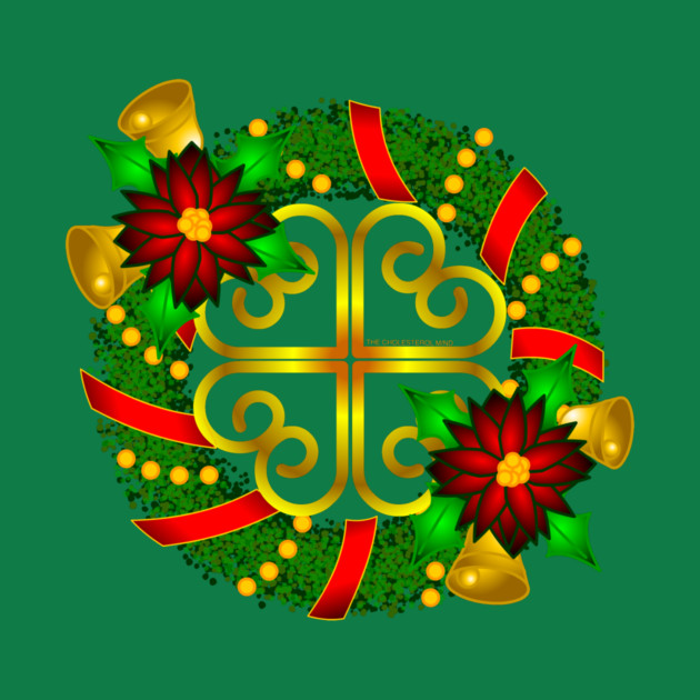 CHRISTMAS WREATH by cholesterolmind