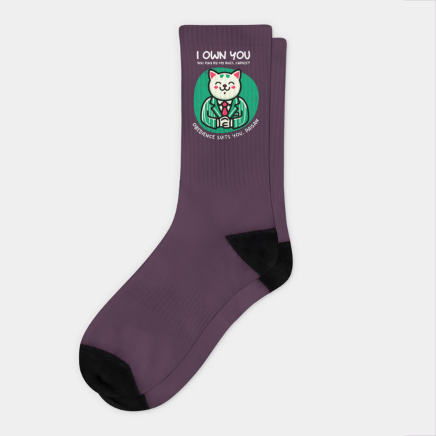I OWN YOU Socks by Fabrik