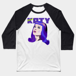 Katy Perry art Baseball T-Shirt