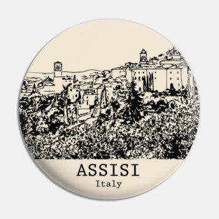Assisi - Italy Pin