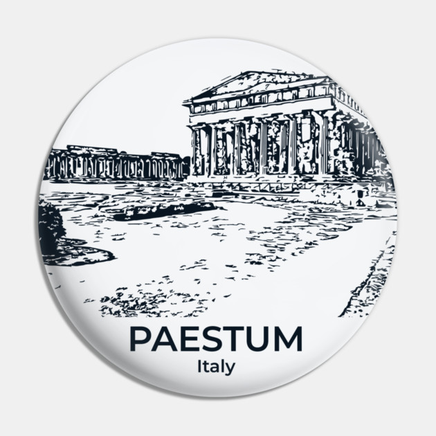 Paestum - Italy Pin by Lakeric