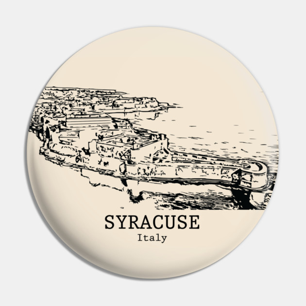 Syracuse - Italy Pin by Lakeric