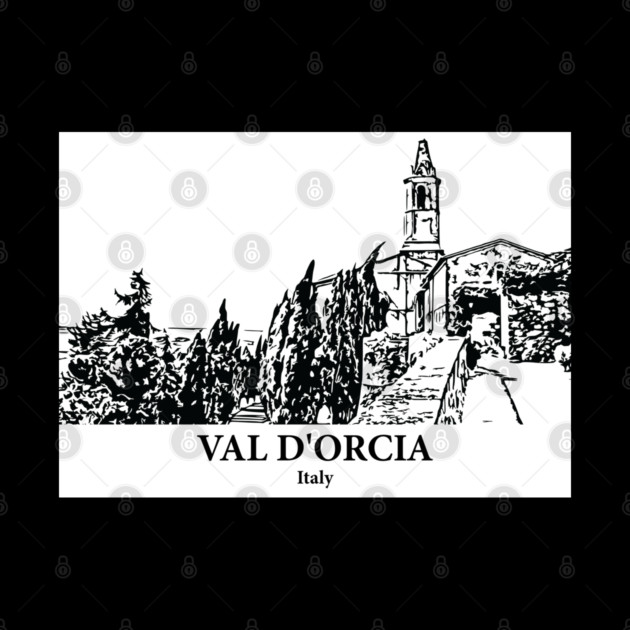 Val d'Orcia - Italy by Lakeric